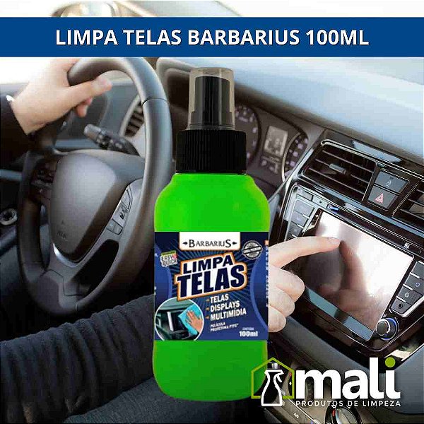 LIMPA TELAS BARBARIUS 100ML