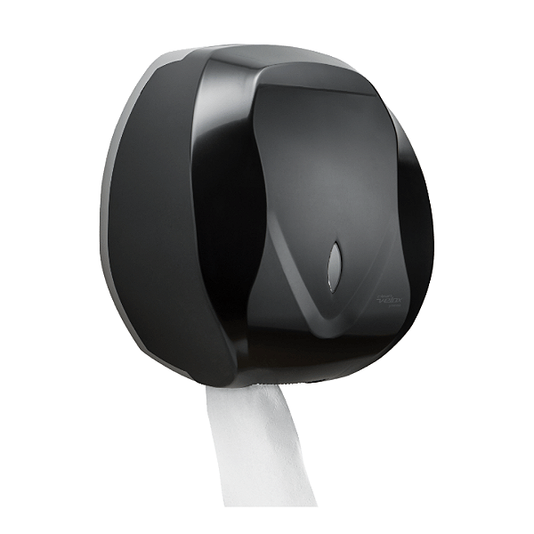 DISPENSER PAPEL HIGIÊNICO ROLÃO VELOX PRETO PREMISSE