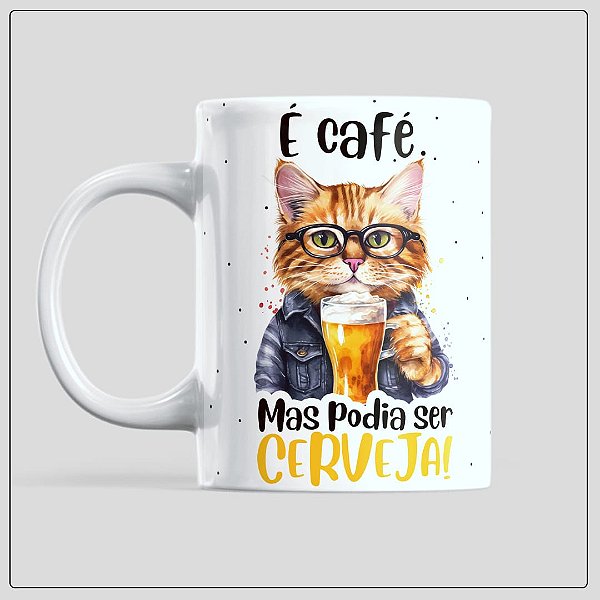 caneca gato cerveja