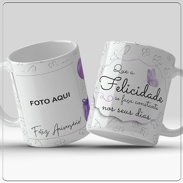 caneca aniversário