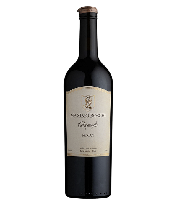 Vinho Maximo Boschi Biografia Merlot 2015