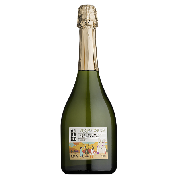 Vinho Espumante Nature Vigésima Segunda 36 meses