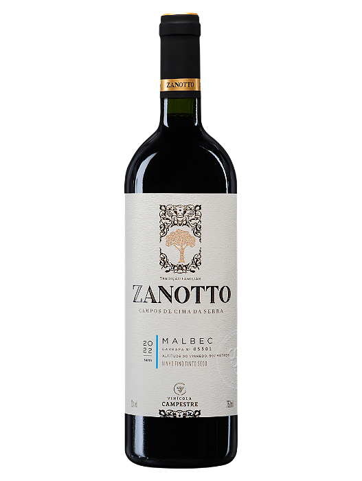 Vinho Tinto Zanotto Malbec