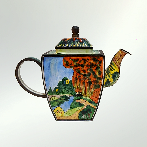 Bule Kelvin Chen nº 469 “Paul Gauguin” – Miniatura Pintada à Mão