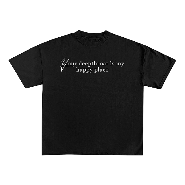 Camiseta Deepthroat - Preto