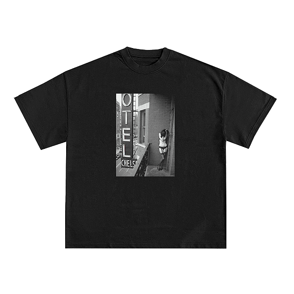 Camiseta Hotel Chelsea - Preto