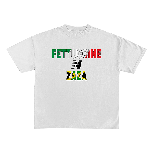 Camiseta Fettuccine N Zaza - Branco