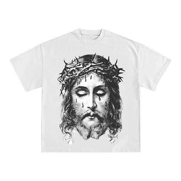 Camiseta Jesus Tears - Branco