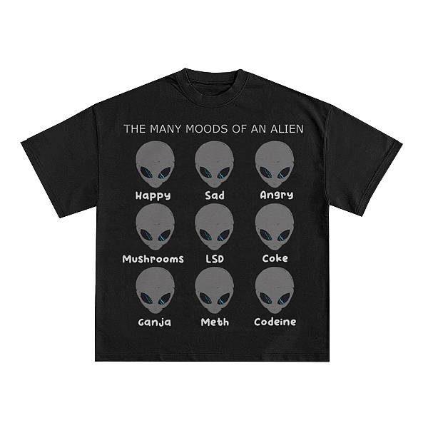 Camiseta Moods Of An Alien - Preto