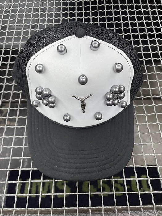Metal Jesus Trucker Hat