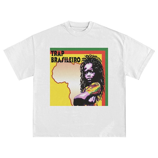 Camiseta Trap Brasileiro - Branco