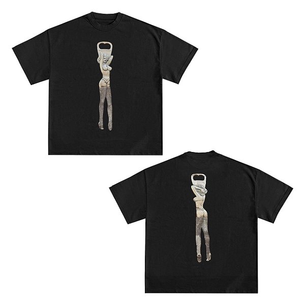 Camiseta Bottle Opener - Preto