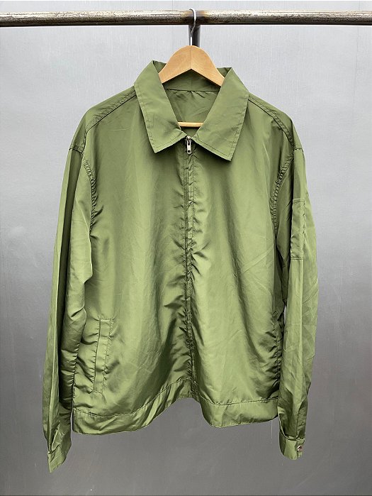 Green Nylon Work Shirt