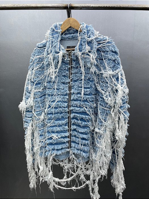 Distressed Denim Jacket
