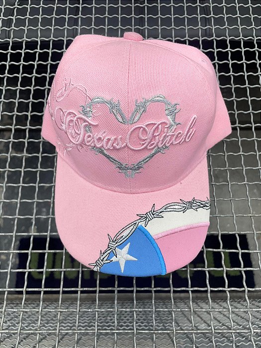 Boné Texas Bitch Rosa