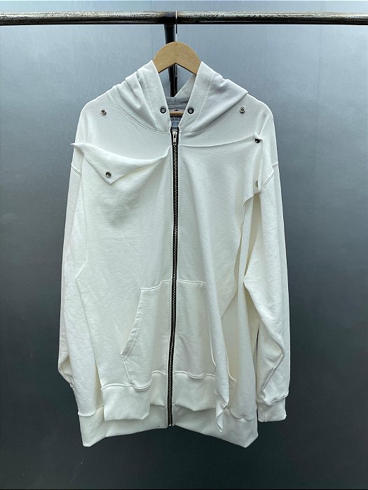Champion x UMS 458-LL white hoodie double front