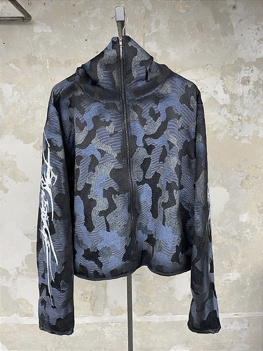 Airbrush tribal hoodie ninja camo