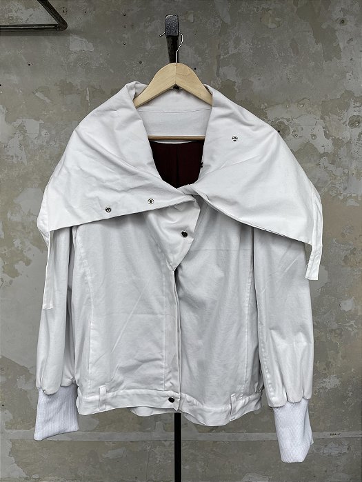 Dystopian Psycho Killer Jacket Branca.