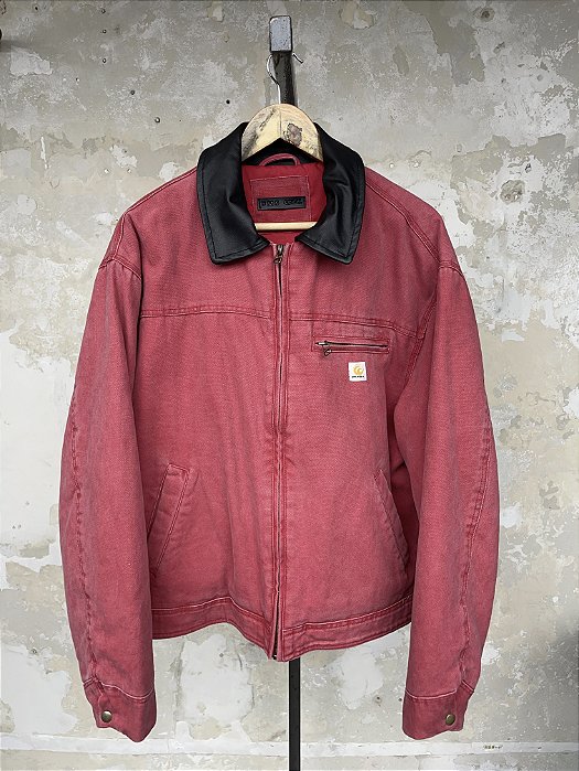 UMS 458-LL red canva work jacket