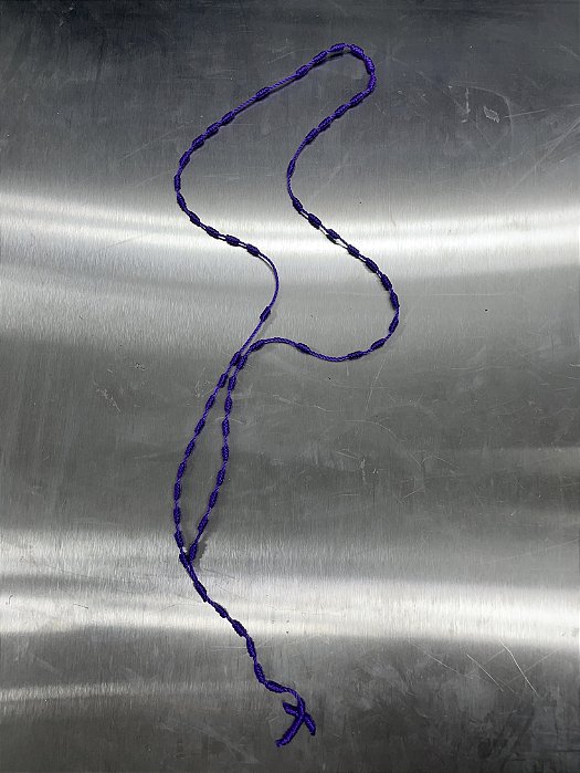 Rosário Tricot Roxo
