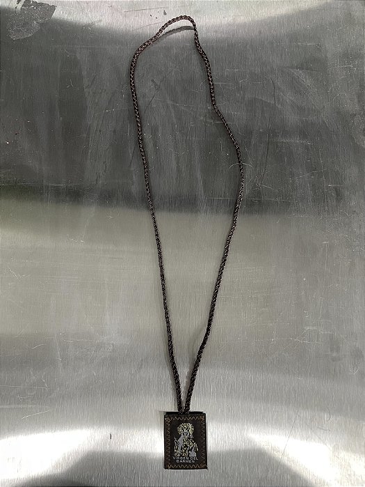 Escapulário Tricot Marrom