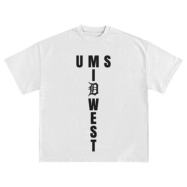 Camiseta UMS Midwest Branca