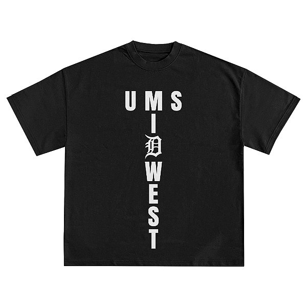 Camiseta UMS Midwest Preta