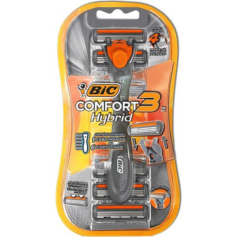 APARELHO DE BARBEAR BIC COMFORT 3