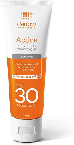 Protetor Solar Facial 30 FPS | Actine