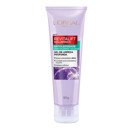 Gel de Limpeza Revitalift Hialurônico 80g | L'Oréal Paris