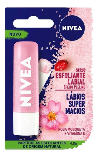 Esfoliante Labial Scrub Rosa Mosqueta 48g | Nivea