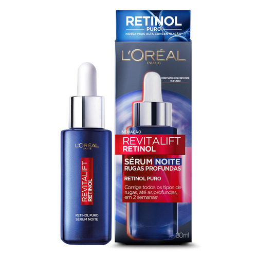 Sérum Facial Revitalift Retinol Noturno 30ml | L'Oréal Paris