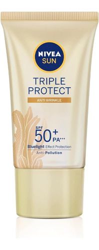Protetor Solar FPS 50 Antissinais Tripla Proteção 40g | Nivea