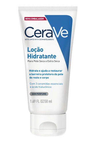Loção Hidratante Facial e Corporal 50ml | CeraVe
