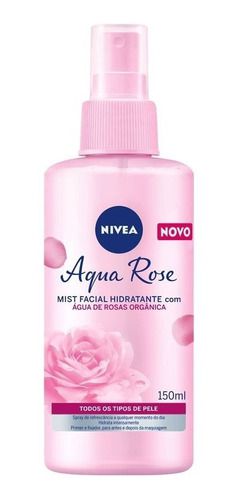 Creme Facial Spray Hidratante Nivea Aqua Rose 150ml