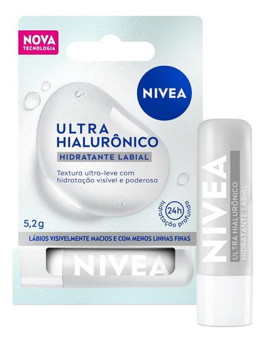 Hidratante Labial Ultra Hialurônico 10g | Nivea