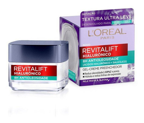 Gel Creme Preenchedor Revitalift Hialurônico 49g | L'Oréal Paris