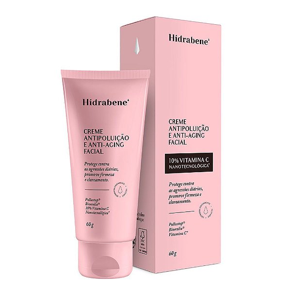 Creme Facial com Vitamina C 10% 60g | Hidrabene