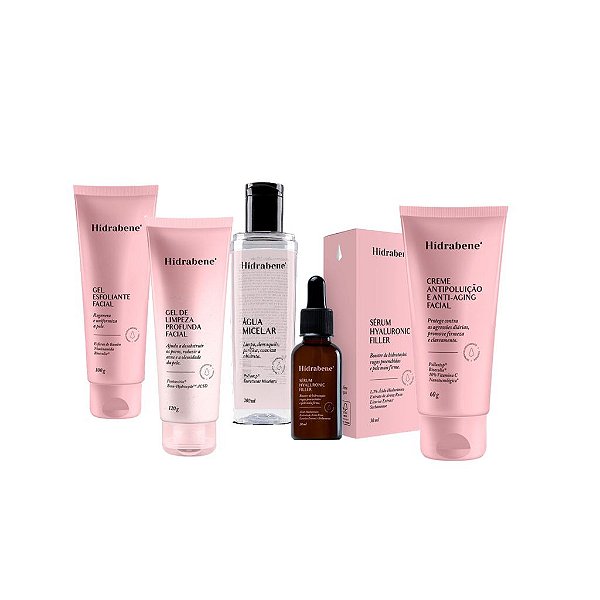Kit Skin Care 5 itens | Hidrabene