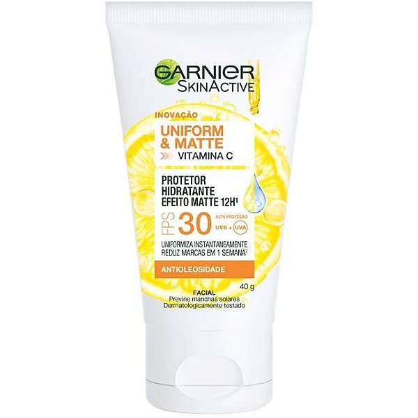 Hidratante Facial Efeito Mate 40g FPS 30 | Garnier