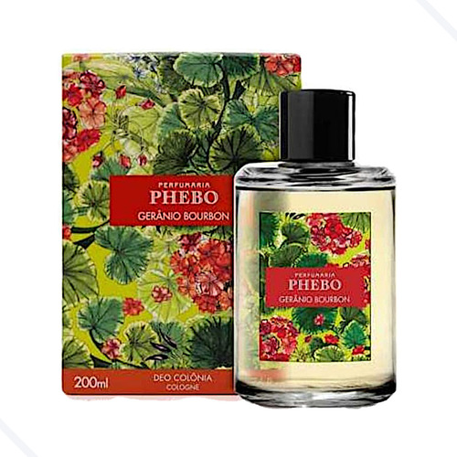 Colônia Gerânio Bourbon 200ml | Phebo