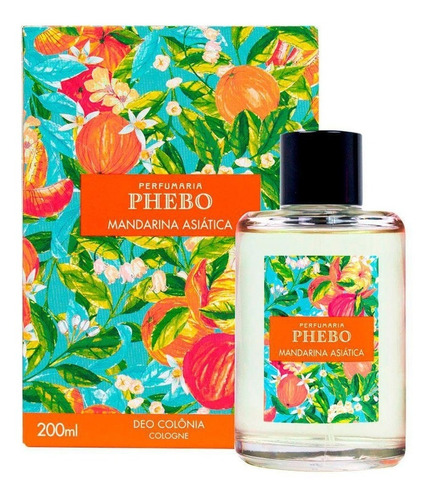 Colônia Mandarina Asiática 200ml | Phebo