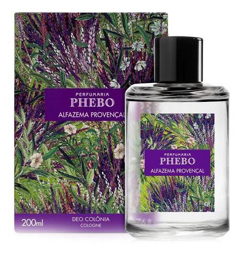 Colônia Alfazema Provençal 200ml | Phebo
