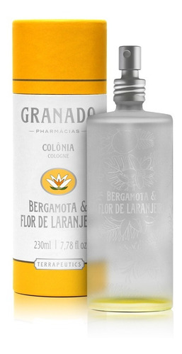 Perfume Colônia Bergamota Flor de Laranjeira 230ml | Granado