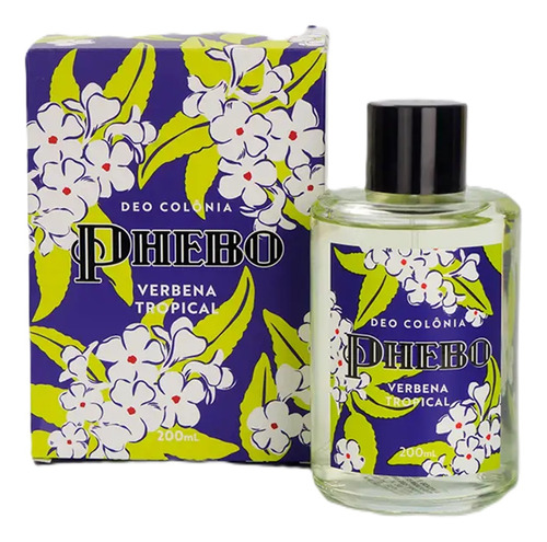 Phebo Colônia Desodorante Verbena Tropical Origens 200ml
