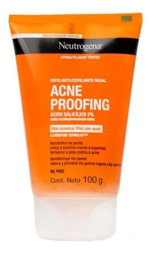 Neutrogena Esfoliante Facial Acne Proofing - 100g