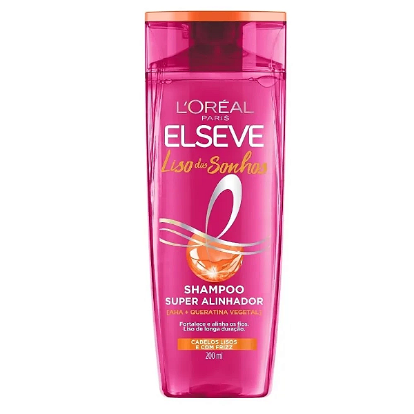 Shampoo Liso Dos Sonhos 200ml | Elseve