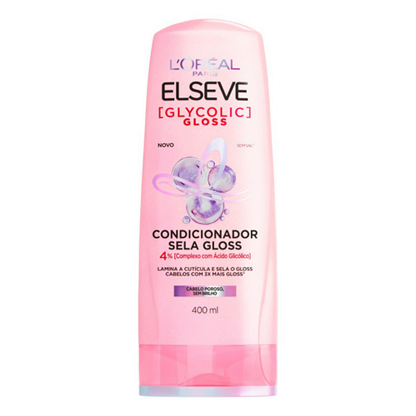 Condicionador Glycolic Gloss 400ml | Elseve