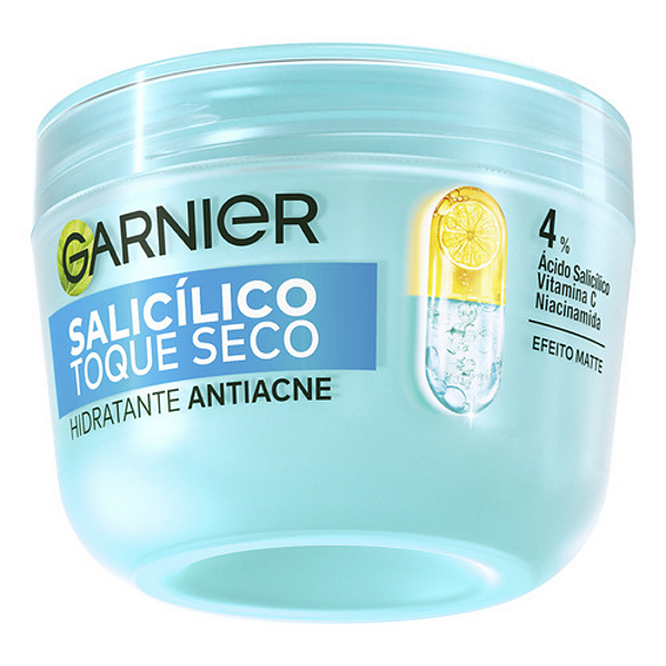 Hidratante Facial Antiacne Salicílico Toque Seco 85g | Garnier