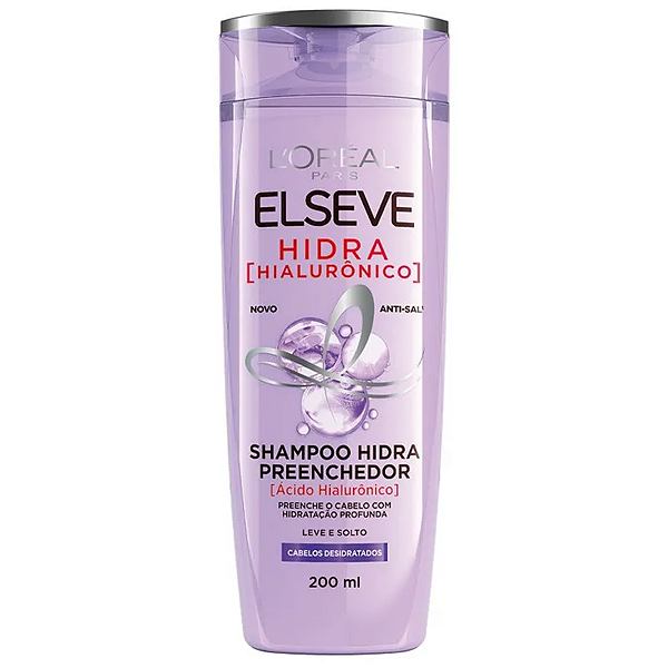 Shampoo Hidra Hialurônico 200ml | Elseve